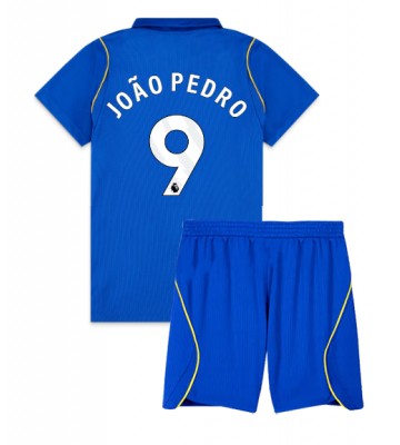 Chelsea Joao Pedro #9 Hjemmebanetrøje Børn 2026-27 Kortærmet (+ Korte bukser)